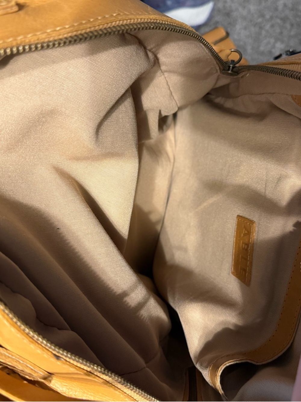 Able Alem Leather Backpack - Picture 9 of 11